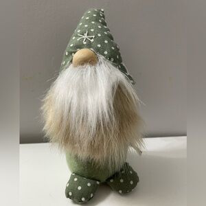 Stuffed Countertop Gnome - approx 10” tall